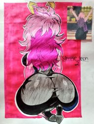 mina ashido from my hero academia