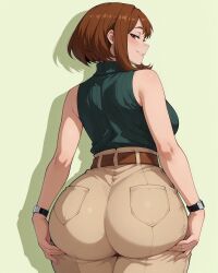 1girls 2026 adult_ochako ai ai_art ai_generated artist_name ass ass_focus ass_of_the_gods bent_over big_ass big_breasts boku_no_hero_academia boku_no_hero_academia_(finale) breasts busty fat_ass female female_only highres horns large_breasts looking_at_viewer looking_back majestic_ass my_hero_academia my_hero_academia_(finale) neural_sfw ochaco_uraraka ochako_time-skip ochako_uraraka ochako_uraraka_(my_hero_academia) solo thick_thighs uraraka uraraka_ochaco uraraka_ochako watermark wide_hips