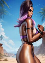 1girls ai_generated animated ass blizzard_entertainment civitai curvy curvy_body curvy_female curvy_figure curvy_hips curvy_thighs female female_focus female_only kirillai no_sound overwatch overwatch_2 solo solo_female solo_focus sombra tagme thick thick_ass thick_hips thick_legs thick_thighs video video_games