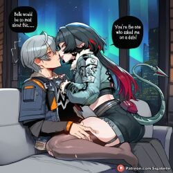 1girl 1girls ai_assisted ai_generated anime anime_style balls big_ass big_breasts boobs breasts caption clitoris cock comic comic_page curvaceous curvaceous_body curvaceous_female curvaceous_figure dialogue female female_focus fit_female girl girly green_hair hentai high_resolution highres horny hourglass_figure huge_ass huge_balls huge_boobs huge_breasts huge_butt huge_cock huge_penis huge_testicles huge_thighs jane_doe_(zenless_zone_zero) manga manga_page medium_ass medium_breasts medium_penis muscular patreon penis pussy self_upload sexy shiny sigabelle sitting_on_another speech_bubble stable_diffusion story text text_bubble uncensored vagina voluptuous voluptuous_female waifu waifu_diffusion wise_(zenless_zone_zero) worship zenless_zone_zero