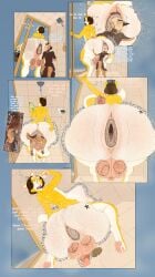 absurd_res accidental_vore anal anal_hair anal_vore anthro anus aydan_shep balls bathing big_anus big_balls big_penis body_hair boombox butt_hair canid canine canis cassette_player catstopher_colombus_(kittykuscell) comic dialogue domestic_cat domestic_dog duo felid feline felis femboy foreskin gaping gaping_anus genitals german_shepherd guts hairy herding_dog hi_res huge_anus huge_balls huge_penis hyper hyper_anus hyper_balls hyper_genitalia internal internal_anal intestines kittykuscell lipstick loofah loose_anus loose_orifice makeup male male/male mammal noisy oblivious onomatopoeia organs pastoral_dog penis retracted_foreskin ruined_anus saggy_balls shower shower_head shower_room showering soap soap_bar sound_effects text unaware unaware_pred unaware_vore vein veiny_balls veiny_penis vore