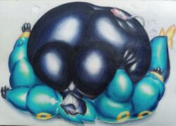 ayaxstudio big_ass huge_ass bubble_butt hyper_ass breasts big_breasts huge_breasts cleavage moobs overweight bbm inflation tagme