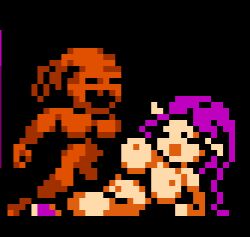 1girls animated breasts defeated game_cg long_hair midnight_castle_succubus monster nude nude_female pixel_animation pixel_art purple_hair rape sex succubus violation