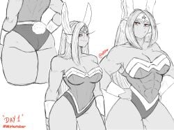 abs ass athletic_female cosplay dat_ass dc dc_comics ettso miruko muscular_female my_hero_academia rumi_usagiyama sketch tagme wonder_woman_(cosplay)