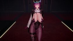 1girls 3d animated ass bengugu big_ass big_breasts bra butt dancing gloves heels honkai:_star_rail jacket kafka_(honkai:_star_rail) leotard mmd nipples pantyhose purple_eyes purple_hair pussy thigh_highs thighhighs thighs vagina video