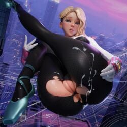 cakiibb gwen_stacy sperm spider-gwen tagme