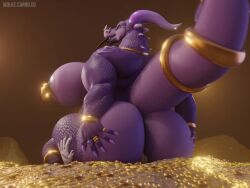 2022 3d_(artwork) 3d_animation 4:3 anal animated anthro ass big_areola big_ass big_balls big_belly big_breasts big_butt big_female big_nipples big_thighs bracelet breasts butt_smother butt_worship claws coin digital_media_(artwork) dominant dominant_female dragon duo facesitting felid female fingers gigantic_ass gigantic_belly gigantic_breasts gigantic_butt gigantic_thighs gold_(metal) gold_jewelry hi_res hoard homura_(character) huge_ass huge_belly huge_butt huge_nipples huge_thighs hyper hyper_breasts ida_(fusion_h0ss) jewelry larger_female lion male male/female mammal mythological_creature mythological_scalie mythology nipples no_sound nude oral pantherine purple_body rimming ring scalie sex short_playtime sitting_on_another size_difference smothering tagme tail tongue tongue_out treasure treasure_hoard video wolke