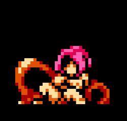 1girls animated breasts defeated game_cg nude nude_female pixel_animation pixel_art rape short_hair tentacle tentacle_rape tentacle_sex violation