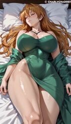 ai_generated asuka_langley_sohryu charlychad007 huge_breasts neon_genesis_evangelion thick_thighs wide_hips