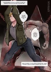 gay james_sunderland kimakkun pyramid_head silent_hill silent_hill_2