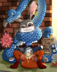 1girls 2025 anthro anthro_on_anthro anthro_penetrated anthro_penetrating anthro_penetrating_anthro anus asphyxiation balls_deep biped bite bite_mark biting_lip blue_body blue_scales blush bodily_fluids body_writing brick brick_wall canid canine censor_bar censored censored_genitalia censored_vulva choking claw_marks claws coiling countershading cum cum_in_pussy cum_in_vagina cum_inside cum_splatter digital_drawing_(artwork) digital_media_(artwork) digitigrade disney ear_bite ear_piercing ear_tag ejaculation english_text erotic_asphyxiation faceless_anthro faceless_character faceless_male female female_anthro female_on_anthro female_on_top female_penetrated feral finger_claws fox front_view fur gary_de'snake genital_fluids genitals grey_body grey_fur group hi_res impregnation interspecies interspecies_impregnation judy_hopps ks2020202 lagomorph leg_markings leporid looking_at_viewer male male/female male_anthro male_feral male_on_anthro male_on_bottom male_penetrating male_penetrating_female mammal markings narrowed_eyes nick_wilde on_bottom on_top orange_body orange_fur outside ovum ovum_with_heart penetration penile penile_penetration penis penis_in_vagina piercing pit_viper purple_eyes pussy rabbit reptile restrained reverse_cowgirl_position scales scalie serpentine sex shaded shaking sign slim slim_anthro slim_female snake socks_(marking) soft_shading sperm_cell spread_legs text toe_claws tremble_spikes trembling trio vaginal vaginal_penetration viper vulva wall_(structure) white_body white_countershading white_fur x-ray yellow_eyes zootopia