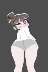 big_ass female female_only panties pochi_science professor pussy
