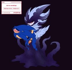 dark eulipotyphlan hedgehog hi_res liquid male male/male mammal mephiles_the_dark sega sex someweirdnut sonic_the_hedgehog sonic_the_hedgehog_(series) tentacles