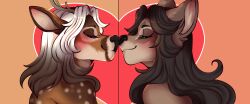 anthro antlers big_breasts big_penis breasts brown_body brown_fur brown_hair cervine deer deer_antlers erection female fur genitals hair hi_res horn humanoid_genitalia humanoid_penis intersex intersex_(lore) long_hair mammal markings multicolored_hair nipples penis pink_nipples solo spots spotted_body spotted_fur startrek tan_body tan_fur thea_(theabunn) trans_(lore) trans_woman_(lore) white_body white_fur white_hair
