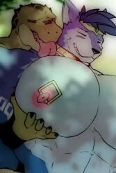 2boys 2d 2d_animation animated animation anthro balljob balls ballsack big_balls big_pecs big_penis blue_body blue_fur collar fox fur gay gay_male gay_sex genderswap genderswap_(ftm) genitals green_body green_skin huge_pecs knot kryss krystal krystal_(star_fox) licking lizardman magangz male male/male male_only moobs muscles muscular muscular_anthro muscular_male nintendo nipple_piercing nipples pecs pectorals penis precum precum_bubble precum_drip precum_on_penis precum_string reptile rule_63 scalie sex sound sound_warning star_fox tagme tail testicles thick_thighs thigh_sex video video_game video_game_character video_game_franchise video_games vixen