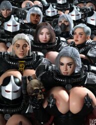 adepta sororitas from games workshop by rude frog