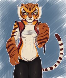 master tigress from dreamworks by sabrotiger
