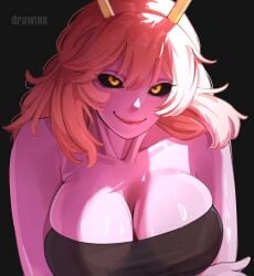 ashido mina from boku no hero academia by drawink