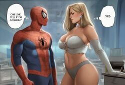 1boy 1boy1girl 1girls ai_generated big_ass big_breasts blonde_female blonde_hair breasts curvaceous curvy curvy_figure digital_media_(artwork) emma_frost female hellfire_club hips homo_superior huge_ass huge_breasts huge_thighs large_ass large_breasts large_thighs legs light-skinned_female light-skinned_male light_skin male male/female marvel marvel_comics mature mature_female mutant mutant_(marvel) mutate_(marvel) peter_parker phophopho rule_63 slim_waist spider-man spider-man_(series) straight thick thick_hips thick_legs thick_thighs thighs voluptuous waist white_queen wide_hips wide_thighs x-men