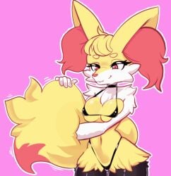 2026 animated anthro axe big_breasts bikini bimboaudino black_bikini black_body black_clothing black_fur black_latex black_swimwear black_thong black_underwear blush bodily_fluids braixen breasts clothing crowbar female female_only fluffy fluffy_tail fur generation_6_pokemon latex latex_bikini latex_clothing latex_thong latex_underwear multicolored_body multicolored_fur nintendo pokemon pokemon_(species) red_body red_eyes red_fur sex_toy solo stick sweat swimwear tail thong tools two-piece_swimsuit underwear vibrator wand_vibrator wide_hips yellow_body yellow_fur