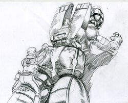 1boy 1girls 2d_(artwork) arcee arcee_(g1) ass autobot big_ass black_and_white daniel_witwicky drawn female_autobots human larger_female_smaller_male larger_male monochrome robot robot_girl size_difference sketch smaller_female tagme transformers transformers_g1 unknown_artist washing washing_another