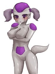 1girls alien_girl breasts dragon_ball dragon_ball_z female freeza frieza genderswap humanoid rule_63 smooth_skin twintails white_skin