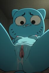 ai_generated cum_in_pussy justsomebuddy nicole_watterson pussy_focus the_amazing_world_of_gumball unwanted_creampie unwanted_impregnation
