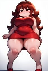 1girls ai_generated auburn_hair bedroom_eyes belly_bulge big_ass big_breasts big_butt brasil_louco bubble_ass bubble_butt clothed clothed_female female female_only friday_night_funkin full_body full_clothed fully_clothed girlfriend_(friday_night_funkin) high_heels huge_breasts looking_at_viewer looking_down milf_body seducing seducing_viewer seductive seductive_look seductive_pose seductive_smile sexy sexy_body sexy_pose shortstack simple_background solo solo_female solo_focus tagme thick thick_ass thick_body thick_butt thick_calves thick_legs thick_thighs tight_clothing tight_dress white_background