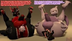 16:9 3d_(artwork) 4k absurd_res anal anal_birth animal_genitalia animal_vulva anthro balls birth canid canine canine_genitalia canine_vulva canis cumming_from_birth cuntboy digital_media_(artwork) dire_wolf duo ejaculation english_text full-package_cuntboy generation_1_pokemon genitals giving herm hermaphrodite hi_res hybrid intersex intersex/male knight_shadowborne knightsfm labor legendary_pokemon live_birth male male/male maleherm mammal mewtwo multi_genitalia nintendo penis pokemon pokemon_(species) pregnant pregnant_male prehistoric_species pussy sergal source_filmmaker_(artwork) text widescreen wolf wolfal