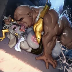 1boy 1girls 2d ai_generated alley animal_ears anthro areola areolae ass bald big_ass big_breasts big_butt big_cock big_penis bigger_male blue_eyes blush boy_on_top breasts bunny_ears clothed_sex cock colored_skin cum cum_explosion cum_in_pussy cum_overflow dark_skin deep_penetration eyes_rolled_back eyes_rolling_back facial_hair fat_male fat_man female folded french_kiss furry gloves grabbing grabbing_another's_hair grabbing_hair grey_hair horns huge_breasts huge_cock interspecies kiss kissing large_areolae large_ass large_breasts large_butt large_cock large_nipples large_penis large_thighs larger_male legs_up lying male male/female male_pubic_hair massive_breasts mating_press muscles muscular nipples onilapper pants pants_pull penis pseudoregalia pubic_hair puffy_nipples rape rolling_eyes rough_sex saliva sex short_hair size_difference smaller_female straight sweat sybil_(pseudoregalia) tail teeth thick_ass thick_butt thick_cock thick_penis thick_thighs thighs tongue tongue_out ugly_bastard ugly_man vaginal_penetration veins