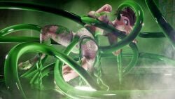 3d_(artwork) absurd_res anthro anthrofied armwear big_breasts blender_(artwork) blue_eyes blush breast_play breasts canid canine clothed clothing digital_media_(artwork) female female_penetrated fishnet_armwear fishnet_clothing fishnet_legwear fishnet_topwear forced fox fur green_slime held_up hi_res inside legwear lill_esp mammal nipples nude oral oral_penetration partially_clothed penetration pink_body pink_fur questionable_consent rape restrained rexouium science_fiction sex solo tentacle tentacle_creature tentacle_in_mouth tentacle_in_vagina tentacle_penetration tentacle_rape tentacle_sex thigh_highs topwear vaginal_penetration