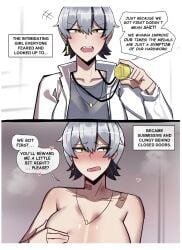 1girls animation big_breasts dating female kissing kissing_neck longer_than_30_seconds ratatatat74 romantic secret_comics seethrough short_hair sound tagme ti_keep tomboy tomboy_milf vertical_video video voice_acted voice_acted_comic