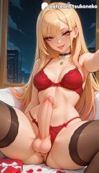 1futa 2026 ai_assisted ai_generated anime artist_name bra choker cityscape cock crossdressing dick earrings explicit futanari hi_res high_quality high_resolution highres jewelry kitagawa_marin light_particles long_hair marin_kitagawa my_dress_up_darling newhalf night night_sky otoko_no_ko panties patreon patreon_username penis red_bra red_panties sky sono_bisque_doll_wa_koi_wo_suru stable_diffusion testicles thighhighs tongue tongue_out tsukoneko underwear valentine's_day valentines_day watermark