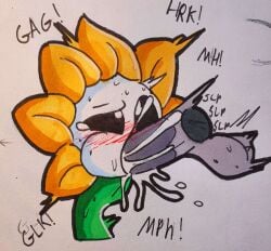 flowey the flower from undertale by justsomeidiotonline