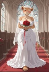 1female 1girls 2025 2025s 2d ai ai-created ai_art ai_assisted ai_generated anthro anthro_female anthro_only anthrofied bedroom_eyes belly_button big_breasts blue_eyes blush blush_lines blushing_at_viewer blushing_female bouquet bouquet_of_flowers breasts bridal_gauntlets bridal_veil bride brown_inner_ear church church_background cleavage closed_eyes closed_mouth closed_smile clothed clothing day daytime detailed_background digital_media_(artwork) disney dress eyebrows eyelashes felid feline felis female female_anthro female_focus female_only flower fur furry furry_female furry_only gigantic_breasts half-closed_eyes hi_res high_quality high_resolution highres holding_bouquet holding_flower huge_breasts illustrious_(stable_diffusion) karkinosai lace lace-trimmed_dress lace_trim large_breasts lion lion_ears lion_girl lion_humanoid lion_tail lioness looking_at_viewer mammal nala nala_(the_lion_king) narrowed_eyes navel no_humans pantherine pantherine_humanoid pony_diffusion_(model) pony_diffusion_xl seductive self_upload smile smiling smiling_at_viewer solo solo_anthro solo_female solo_focus stable_diffusion standing sweaty_breasts tail tan_body tan_ears tan_fur the_lion_guard the_lion_king the_lion_king_1½ the_lion_king_ii:_simba's_pride thick_breasts thick_thighs thighs veil wedding_dress white_dress wide_hips