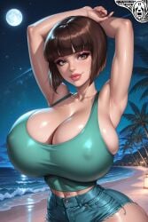 ai_generated bythebrokenone nabiki_tendo nai_diffusion ranma_1/2 stable_diffusion