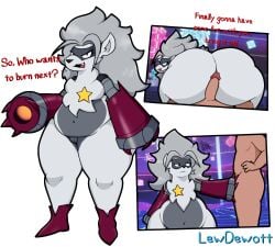 big_ass big_breasts big_penis breasts bubble_butt digimon digimon_(species) digimon_beatbreak female furry huge_ass huge_breasts huge_cock lewdewott penis sex tagme thick_thighs wide_hips wolvermon