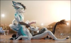 3d_(artwork) absurd_res accessory anal animal_genitalia animal_penis anthro big_penis black_body black_fur blender_(artwork) blush bodily_fluids canine_genitalia canine_penis cock_ring cum cum_drip deuzear digital_media_(artwork) dripping duo equine_genitalia equine_penis erection facesitting feet foot_fetish foot_play footjob fur genital_fluids genitals hair hi_res jewelry knot knotted_penis leaking_cum licking lill_esp lill_espion looking_pleasured male male/male nardoragon nude oral penis penis_accessory penis_jewelry rimming rimming_male sex sitting_on_another tongue