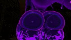 ass ass_focus big_ass big_breasts breasts ear_piercing female karelia_(acerattman) nipples no-human no_human no_humans non-human non-human_only not_furry piercing purple_skin pussy self_upload smiler_(the_backrooms) vr vr_media vrc vrchat vrchat_avatar vrchat_media vrchat_model