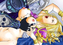 1boy 1girls arthas_menethil big_breasts blizzard_entertainment groping groping_breasts human human_(world_of_warcraft) jaina_proudmoore light-skinned_female light_skin voluptuous voluptuous_female warcraft wide_hips world_of_warcraft