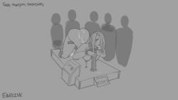 1girls blizzard_entertainment cum cum_on_back cum_on_butt ebelisk human human_(world_of_warcraft) jaina_proudmoore public public_use restrained runny_makeup sketch warcraft world_of_warcraft