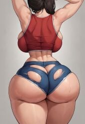 ai_generated bbw dc dc_comics dc_extended_universe dcau dceu huge_ass justice_league justice_league_unlimited plump plump_ass puffy_anus solo thick_ass thick_thighs wonder_woman wonder_woman_(injustice) wonder_woman_(series)