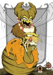1futa 1girls 2d 2d_(artwork) 2d_artwork 69 69_position ass balls bee bee_queen_(don't_starve) bee_sting bee_wings blonde_hair blowjob cock cunnilingus don't_starve don't_starve_(series) eyeless eyeless_female fellatio female forced_oral futanari honey insects intersex klei_entertainment long_hair long_tongue monster monster_girl nekojaanai oral pale_skin penis pussy rape raped_by_monster reverse_forced_oral saliva saliva_on_penis saliva_trail simple_background simple_shading spider_web standing_blowjob standing_fellatio standing_sex striped_clothes striped_legwear striped_thighhighs sucking sucking_penis thigh_highs thighhighs tonge_out tongue_in_pussy tongue_insertion veiny veiny_cock veiny_penis wendy_carter white_eyes wings