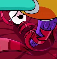 1futa 1girls 1other 2d 2d_animation :3d ambiguous_penetration animal_genitalia animal_penis animate_inanimate animated arms_above_head arms_up black_eyes blue_legs blush blush_lines blushing body_markings drama_mask duo female for_a_head futa futa_on_female futa_sans_balls futanari gangle_(the_amazing_digital_circus) half-closed_eyes hollow_eyes humanoid live2d living_mask living_toy longer_than_30_seconds looking_pleasured looping_animation mask masked masked_female missionary_position moaning moaning_in_pleasure non-human on_back on_bed out_of_frame palasite penis purple_penis purple_tentacle red_ribbon red_ribbons red_sheets restrained restrained_arms restrained_wrists ribbon ribbon_body ribbon_on_penis ribbons ribbons_(anatomy) see-through sheets shieldshroud solo_focus sound sound_edit sound_effects sound_warning spots spots_(marking) spotted_body spread_legs suction_cup suction_cups tagme tapering_penis tears tears_in_eyes tears_of_joy tears_of_pleasure tentacle tentacle_penis the_amazing_digital_circus thin_arms thin_legs toy_humanoid twitter_link unusual_anatomy video watermark white_face white_head yellow_body zooble_(the_amazing_digital_circus)