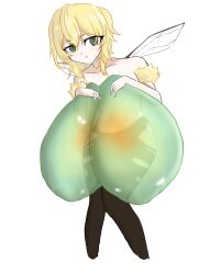 breast_expansion breasts gigantic_breasts humanized hyper_breasts insect_girl monster_hunter personification see-through_breasts translucent_breasts transparent_breasts vigorwasp