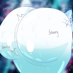aquamarine_cookie ass_focus big_ass big_butt bigbutt butt_focus cookie_run cookie_run_kingdom crk. female female_only gem_mermaid huge_ass huge_butt hyper_ass hyper_butt looking_back moonlightcismyqueen super_hyper_ass very_hyper_ass