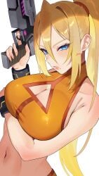 samus aran from metroid by yasaikakiage