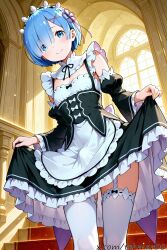 rem (re:zero) from re:zero kara hajimeru isekai seikatsu by tehmar