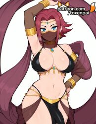 1futa 2025 ai_generated artist_name blue_eyes breasts bust chest code_geass foxenpai futanari hi_res high_quality high_resolution highres jewelry kallen_stadtfeld long_hair looking_at_viewer navel patreon patreon_username smile solo stable_diffusion very_long_hair watermark white_background