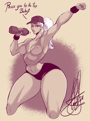 1girls areola areola_bulge armpits artist_signature big_areola big_breasts bimbo breasts busty curvy digital_sketch disney eyelashes female female_focus female_only henrik-drake hhammerh hips hourglass_figure kim_possible large_breasts lipstick long_hair maria_renton mature_female mature_woman muscular_female nipple_bulge nipples pale-skinned_female pale_skin puffy_areola rsahnp signature solo thick_legs thick_thighs thighs toned toned_female voluptuous wasp_waist wide_hips